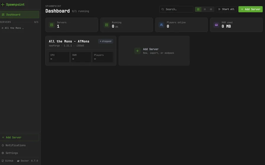 spawnpoint in use